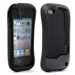 Wholesale iPhone 4 4S Candy Shell Case (Black)